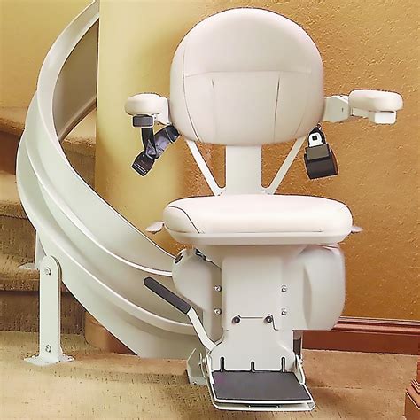 Bruno Curved Stairlift Best Price Service Orange Badge