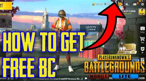 How To Get Free Bc In Pubg Mobile Lite Get Free Bc In Pubg Mobile