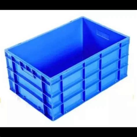 Blue Jumbo Plastic Crate Dimension X X Mm At Rs Piece