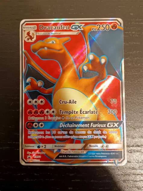 CARTE POKÉMON Dracaufeu GX Full Art Promo SM60 FR EUR 11 00 PicClick FR