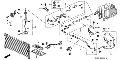 2022 Honda Accord Receiver Hoses Pipes Hvac Dx 80351 SV1 A11