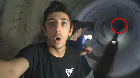 Faze Rug Finds Rat In Haunted Tunnel Scary Youtube