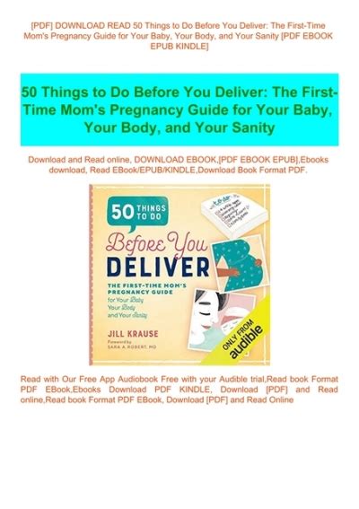 Pregnancy Guide For First Time Mothers Pdf