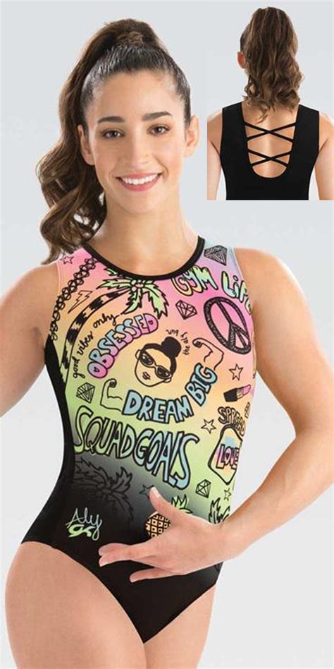 E3727 All About Aly Aly Alexandra Raisman Gk Elite Sportswear Gymnastics Leotard Discount Leotards