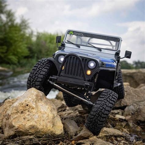 Axial Scx Iii Jeep Cj Wd Brushed Rtr Gris Axial Coches