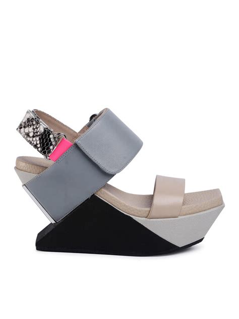 Sandały United Nude Delta Wedge Sandal 10413636149 Kolorowy eobuwie