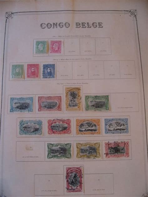 Congo Belge 1886 1923 Collection De Timbres Catawiki