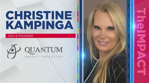 Christine Kampinga Founder CEO At Quantum Impact Investing FINTECH TV