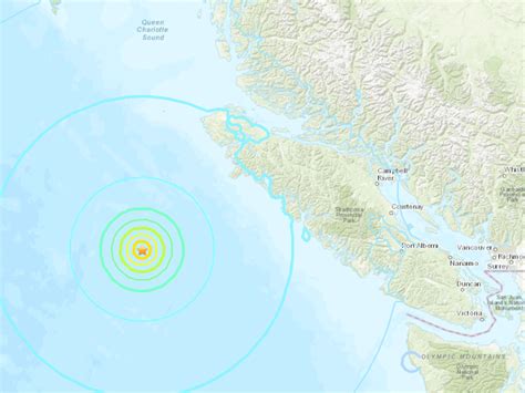 Canada Earthquake Three Strong Quakes Strike Off British Columbia Coast The Independent The