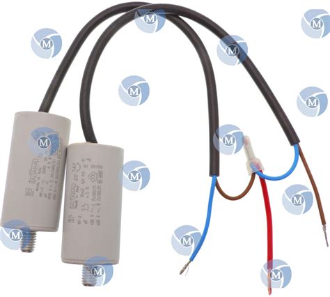 Condensateurs permanent à double capacité 2 µf 4 µf