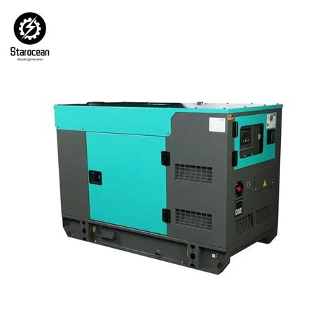 Silent 12kva 12kw Dual Cylinder Industrial Generator Sets Diesel Engine