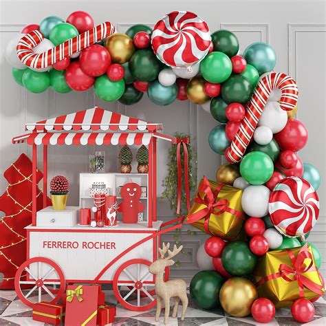 Amazon Kainsy Christmas Balloon Garland Arch Kit Pcs