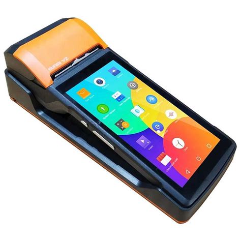 Store 4G Wireless Handheld Pos Terminal With 1D 2D Scanner