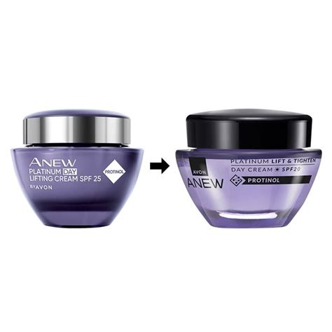 Liftinguj Cy Krem Na Dzie Z Protinolem Anew Platinum Avon Kosmetyki