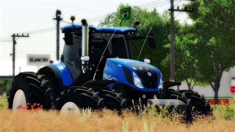 New Holland T7 Hd Serie V1000 Fs25 Mod Fs22 Mod