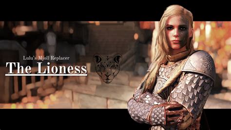 The Lioness Lulu S Mjoll At Skyrim Special Edition Nexus Mods And