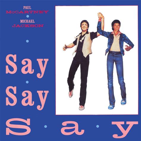 Say Say Say Single Released Thriller