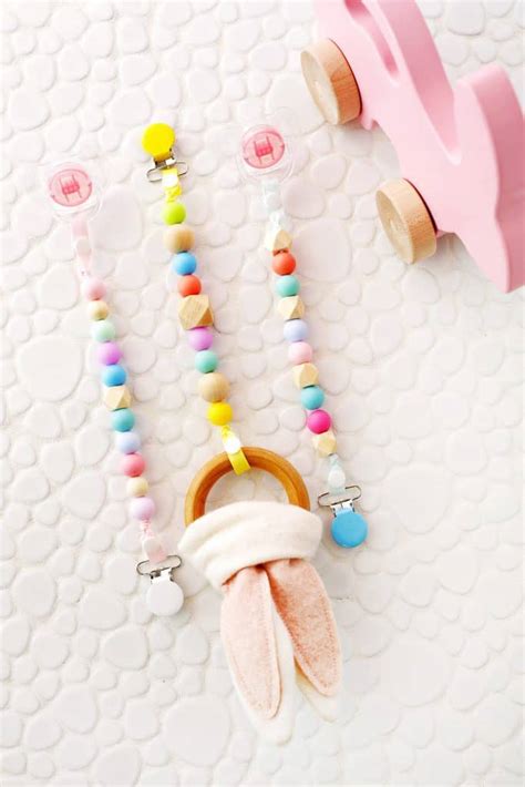 Teether and Pacifier Clip - A Beautiful Mess