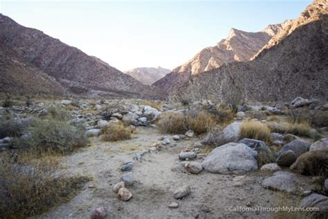 Borrego Palm Canyon Trail in Anza Borrego State Park - California ...