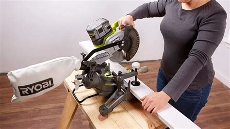 Ryobi 18v One 7 1 4 Compound Miter Saw Review Forestry Reviews