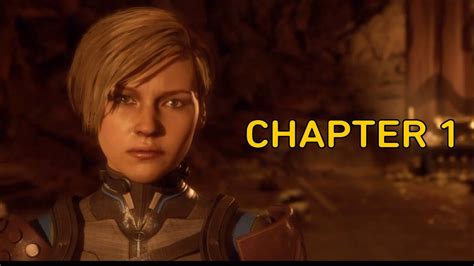 Mortal Kombat 11 Story Mode Chapter 1 Cassie Cage Youtube