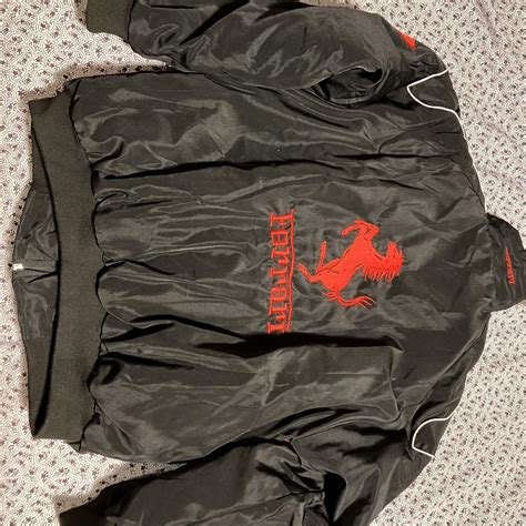 Medium F Ferrari Racing Jacket Only Worn A Couple Depop