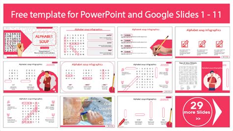 Plantilla De Sopa De Letras Plantillas Para Powerpoint Y Google Slides