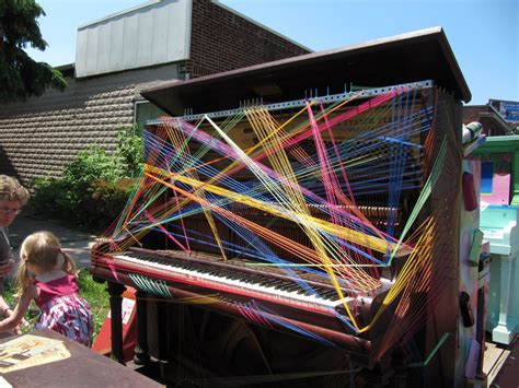 A Year in Pictures: Piano Strings (Sunday's photo)