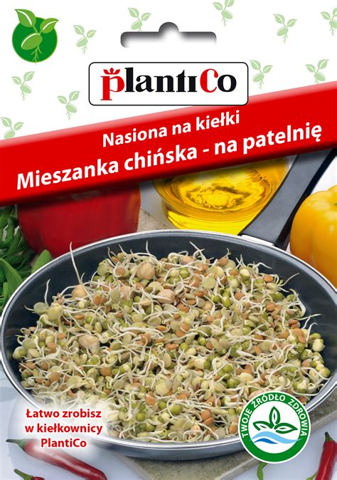 Nasiona na kiełki Mieszanka chińska 40g PlantiCo firmowy sklep z