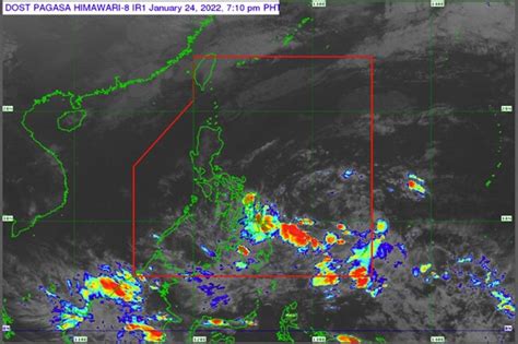 LPA Spotted Off Surigao Del Sur Philstar