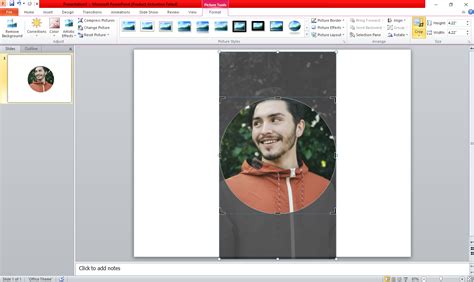 Come Ritagliare Unimmagine In Un Cerchio Perfetto In Powerpoint