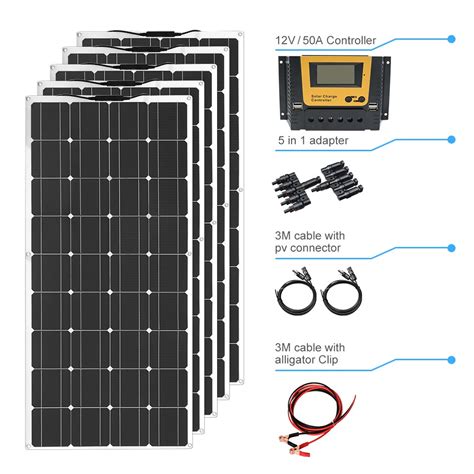 Photovoltaic Solar Panel 120w Flexible Solar Panel Kit Boguang