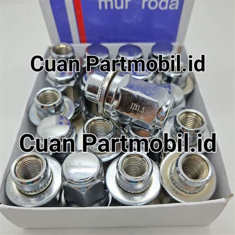 Jual NUT MUR RACING BAUT RODA INNOVA HILUX FORTUNER PAJERO SPORT FUJITA