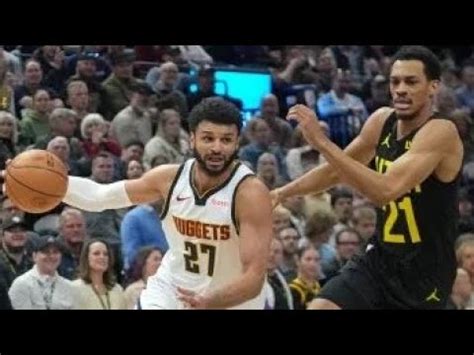 Denver Nuggets Vs Utah Jazz Full Game Highlights April 9 2023 24