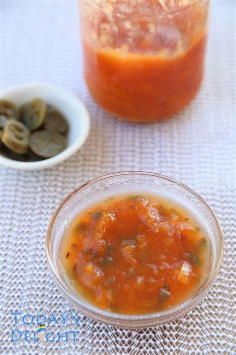 Easy Peach Jalapeno Sauce Recipe - Today's Delight