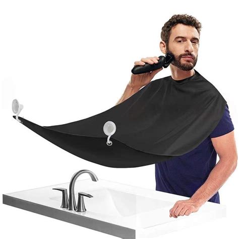 Tablier à Barbe Bavoir à Barbe pour Homme Cape de Barbier avec