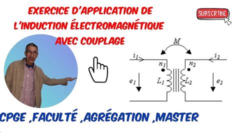 Exercice type pour comprendre l induction électromagnétique avec