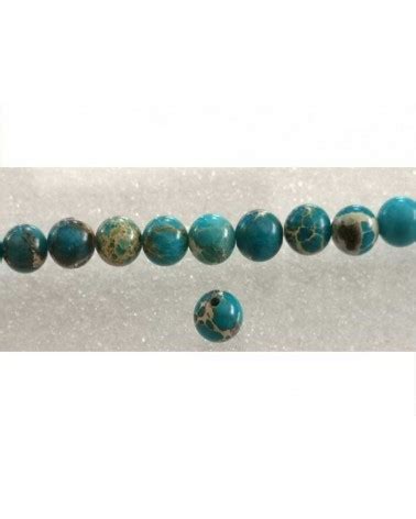 Jaspe D Impression 6mm Dark Turquoise X15