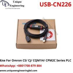 Omron USB CN226 Cable For CS CJ CQM1H CPM2C Series PLC