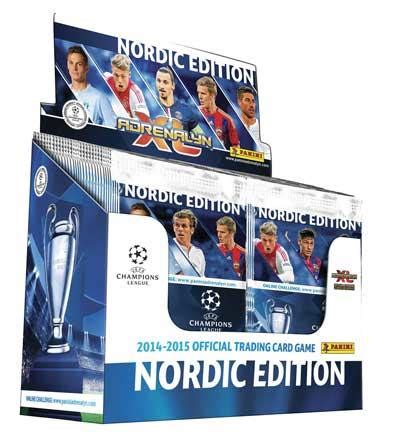 Adrenalyn Champions League Nordic Ed Box Panini