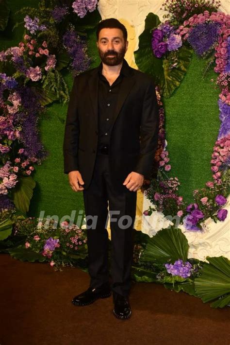 Celebrities attend the Karan Deol and Drisha Acharya Wedding reception ...