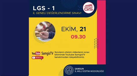 8 sınıflar için LGS Deneme Sınavı 1 yapılacaktır