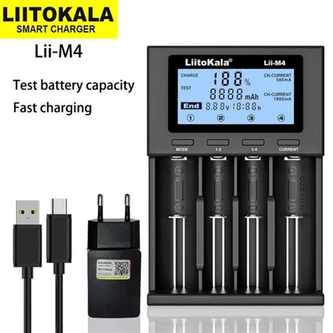 Jual Liitokala Lii M Baterai Charger Lithium Aa Aaa