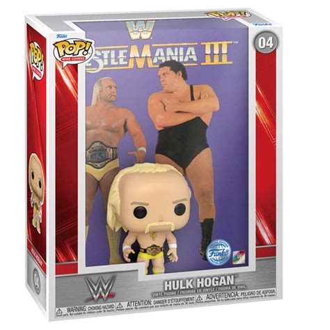 WWE Wrestlemania III Hulk Hogan Vs Andre The Giant Hulk Hogan Pop