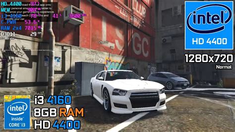 GTA V 5 I3 4160 Intel HD 4400 YouTube