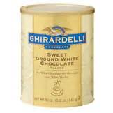 Ghirardelli Sweet Ground White Chocolate - Commercial Coffee Makers