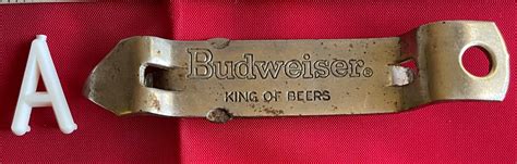 Vintage Budweiser Beer Bottle Opener, Budweiser, Bud, Vintage Bud, King ...