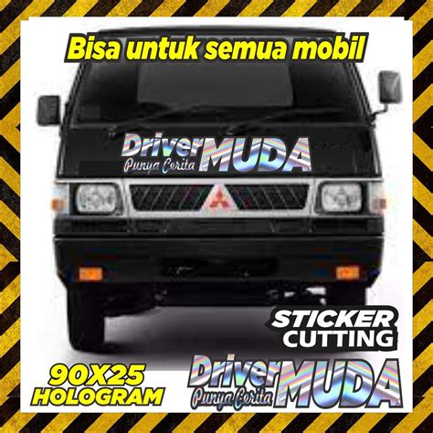 Jual STIKER CUTTING KABIN DEPAN L300 Grand Max Pick Up Truck Dll