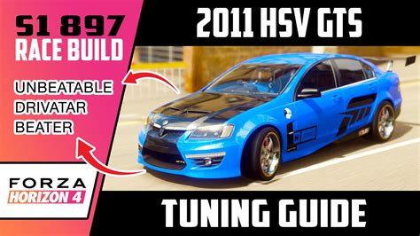 How To Tune Hsv Gts In Forza Horizon S Race Build Unbeatable