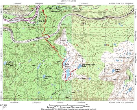 Loch Leven Lakes - North Fork Trails